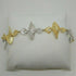 Bracciale oro 18 kt donna maglia 2 colori 10,60 gr Solid 18k gold bracelet | Gioiellitosti.it